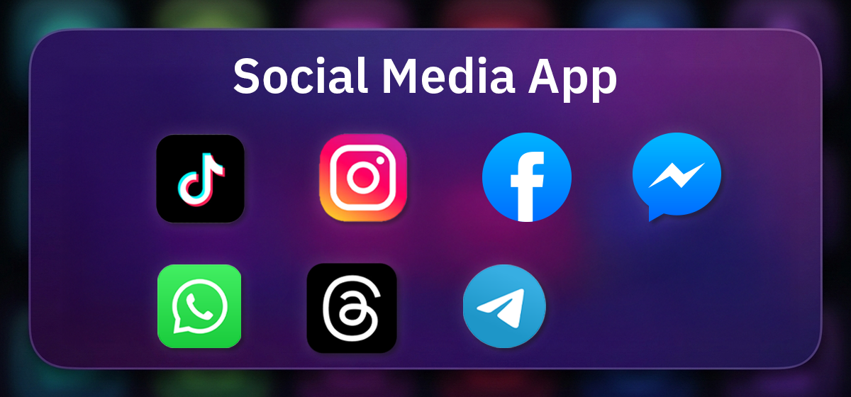 Social media kit - مجموعة تطبيقات التواصل الاجتماعي